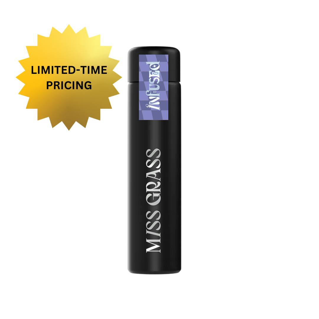 Miss Grass - Solventless Infused Preroll - All Times - Melted Runtz + Lemon G X Purple Punch by Miss Grass
