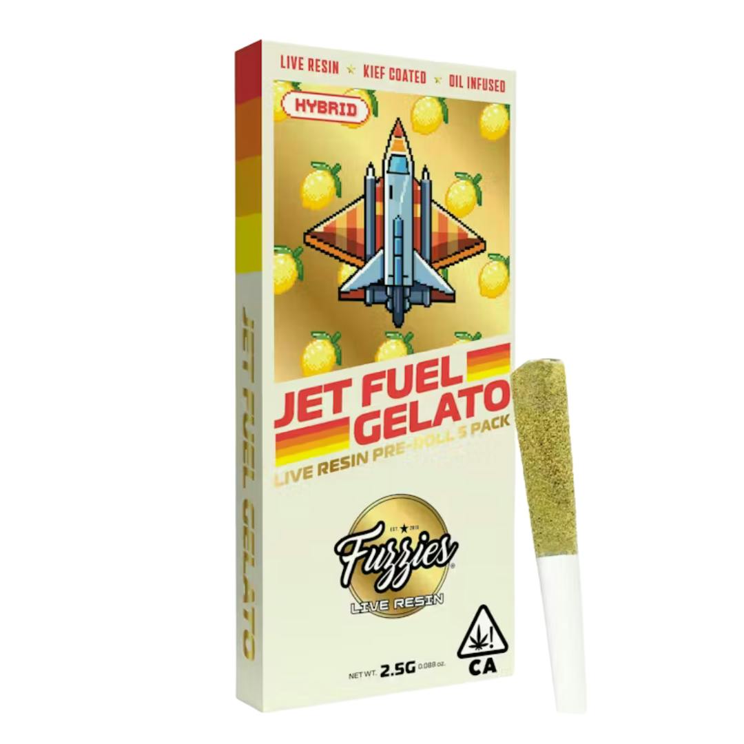 JET FUEL GELATO LIVE RESIN INFUSED 5PK