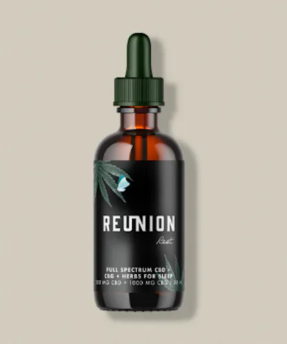Reunion | Rest: CBG + CBD + botanicals tincture | 15 ml-1