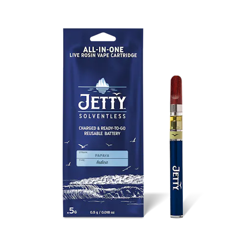 Jetty | Papaya | Solventless AIO | 0.5g-active