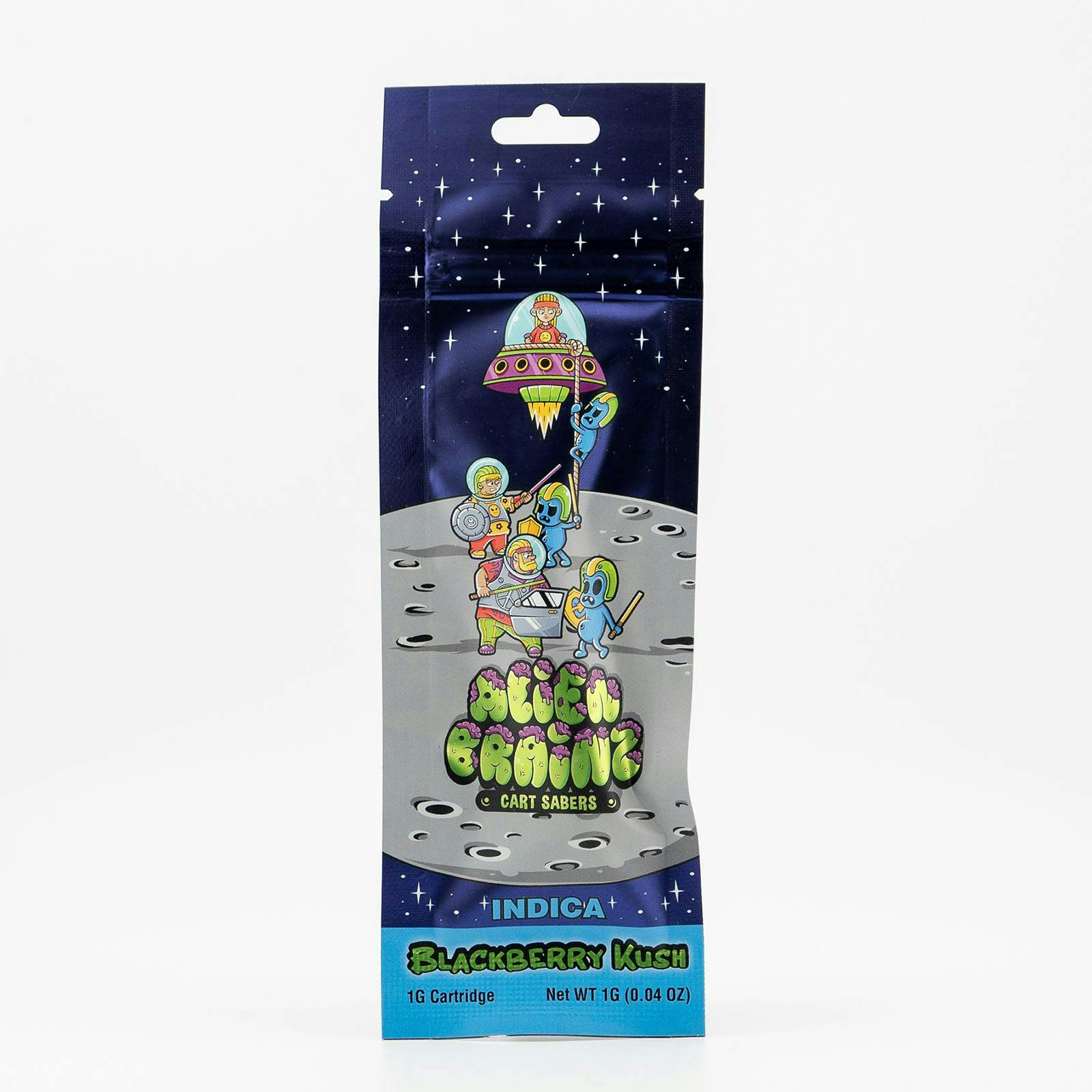 Product: Alien Brainz | Vape Cart - Blackberry Kush - 1g