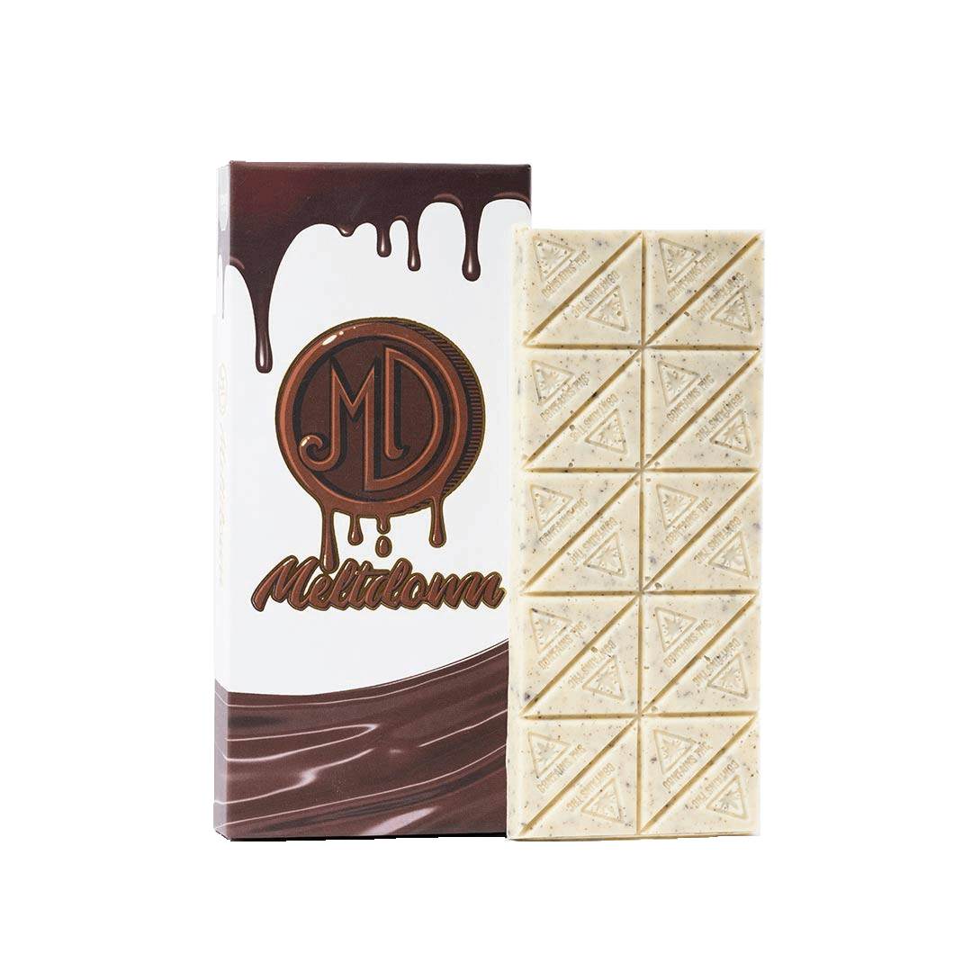 Meltdowns | Kooky 'N Cream | 100mg Chocolate Bar