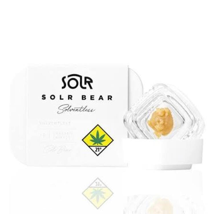 Solr Bear: Ponzu - Live Rosin Badder
