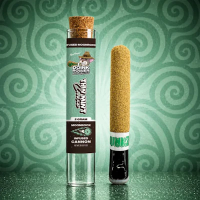 Doink Roller - 2g Moonrock Infused Cannon - Thin Mint Cookie - PRE_ROLLS by Doink Roller at King of Budz