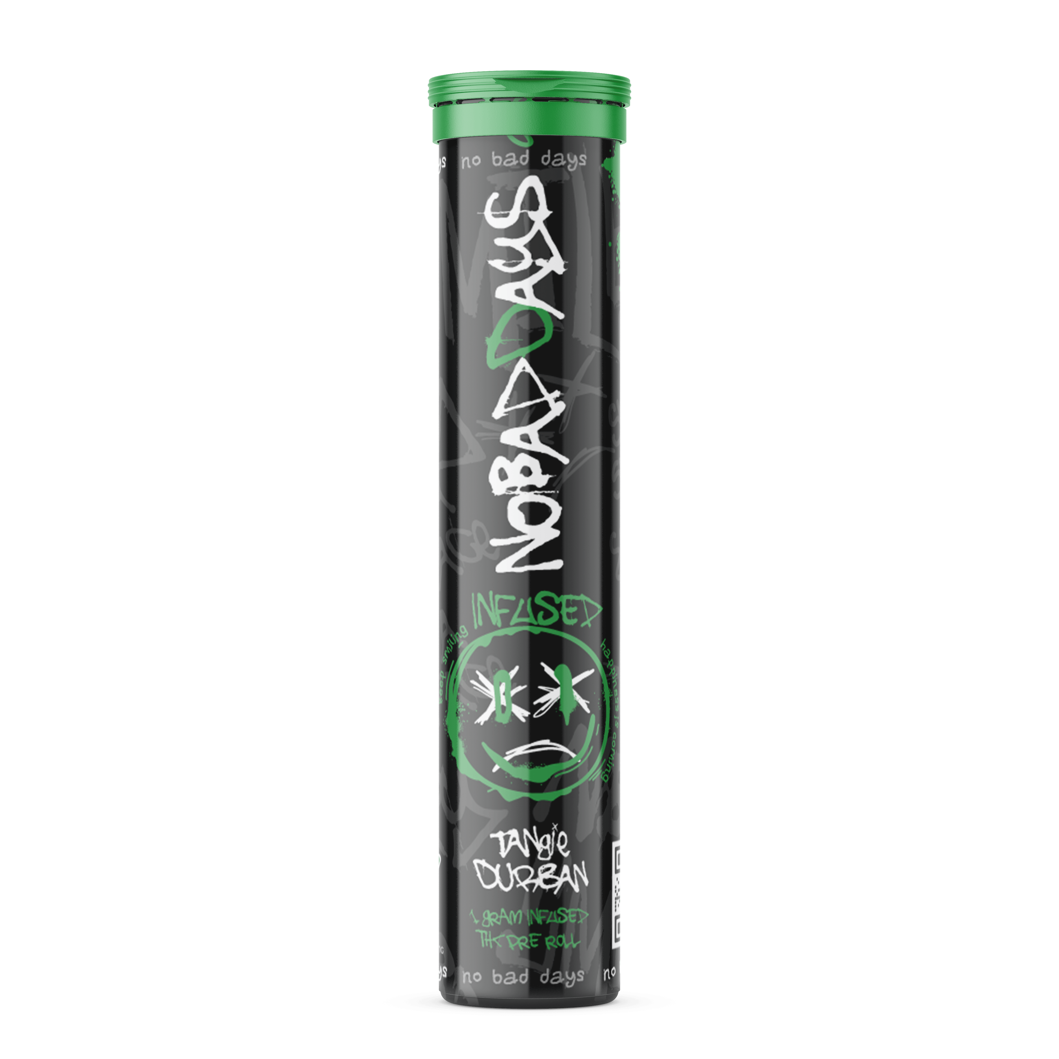No Bad Days - 1.2g Infused Preroll - Tangie Blast