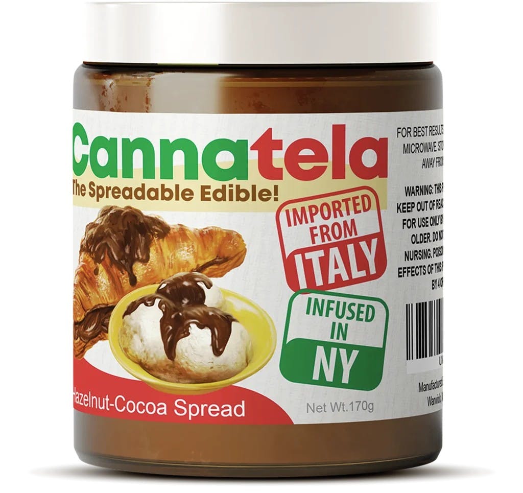 Product Cannatela - Hazelnut Coco Spread - 100mg