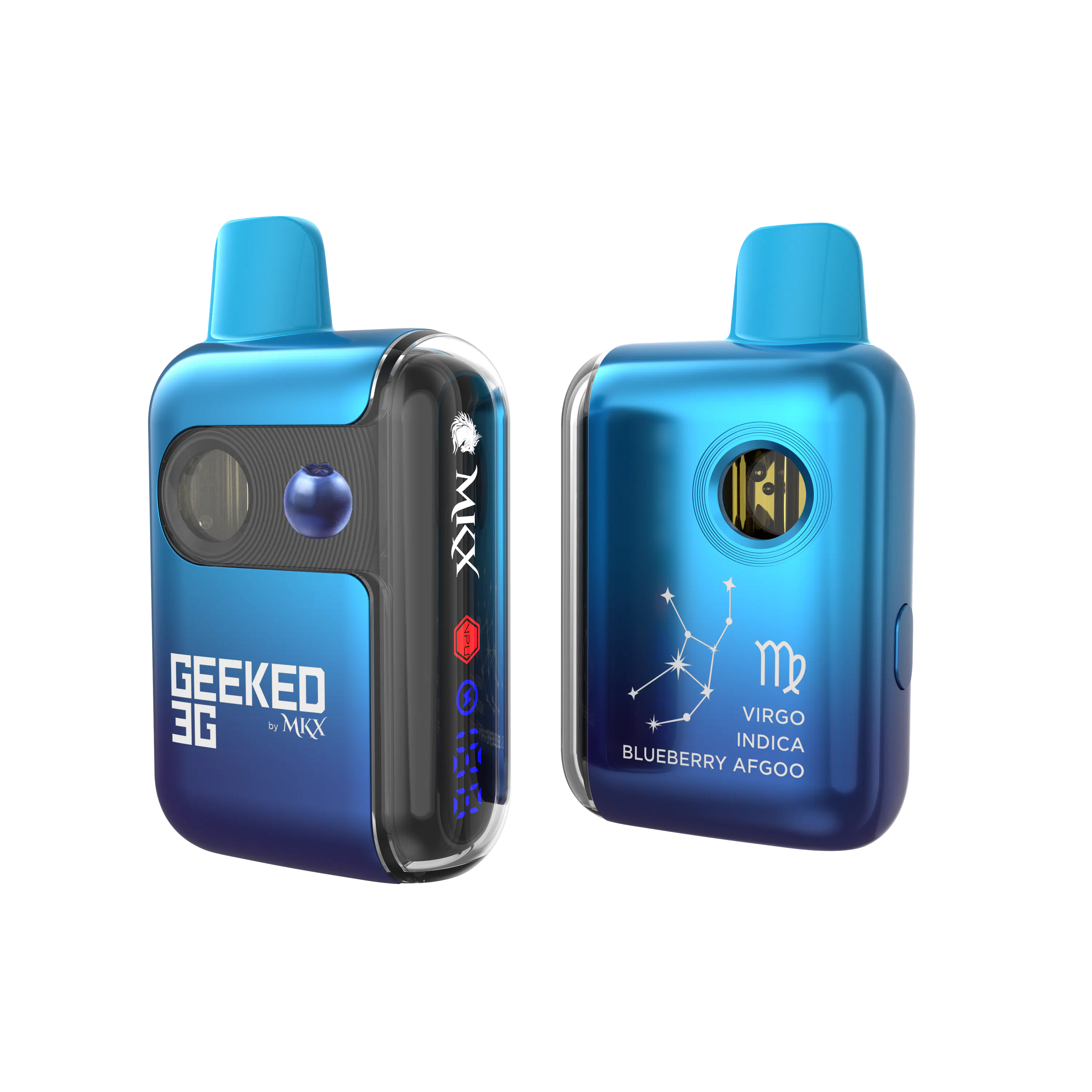 【極レア】Geek Field original _ GF Cup（Blue） Geeked By MKX - 3g Disposable - Blue Afgoo - Indica | Adrian, MI