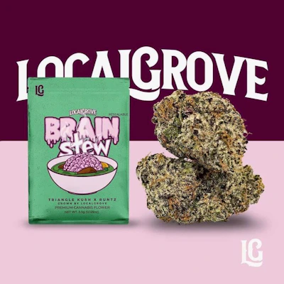 Local Grove Prepackaged Flower | Brain Stew | 3.5G