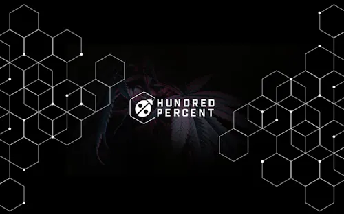 Hundred % Labs | Frosted Kush x Wedding Cake Crumble Infused Pre Roll 1g-1