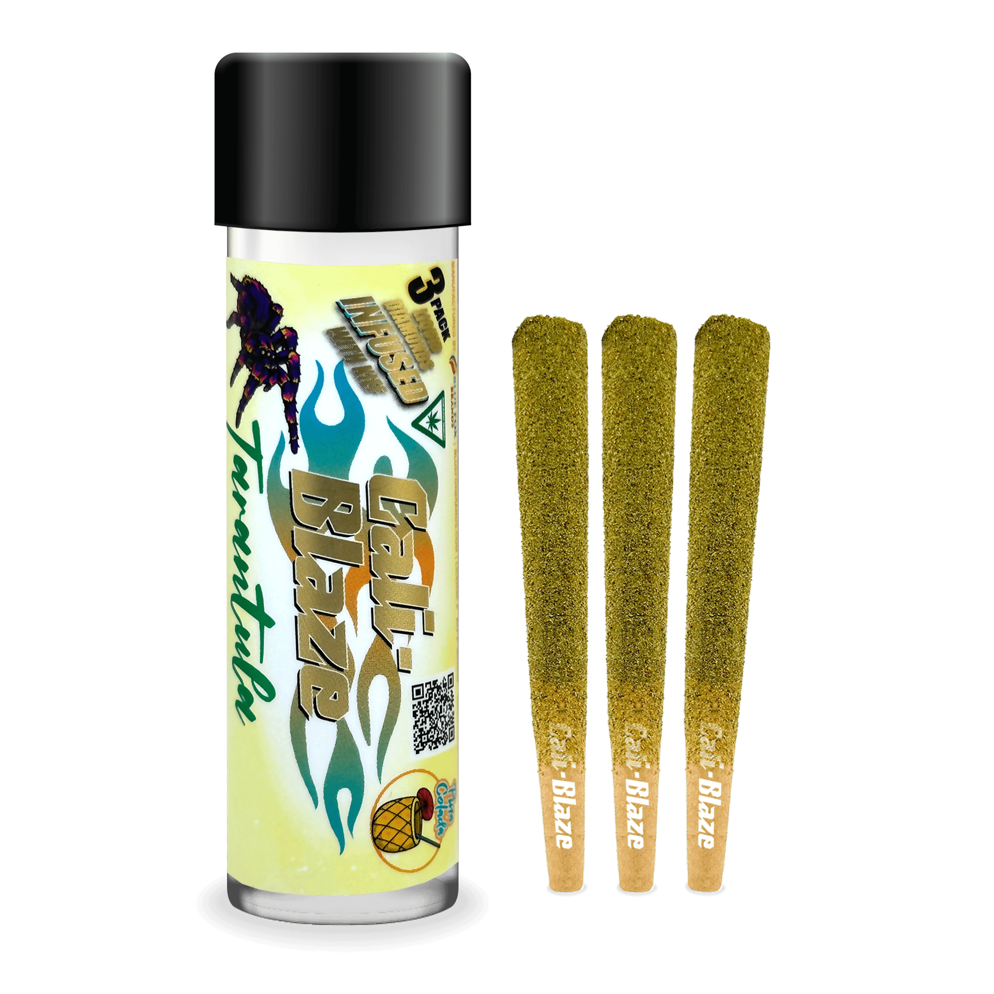 Cali-Blaze | Tarantula Pre-Roll 3-Pack - Pina Colada