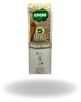 Product: Endo | Plush Russian Cream Hemp Wraps | 5pk