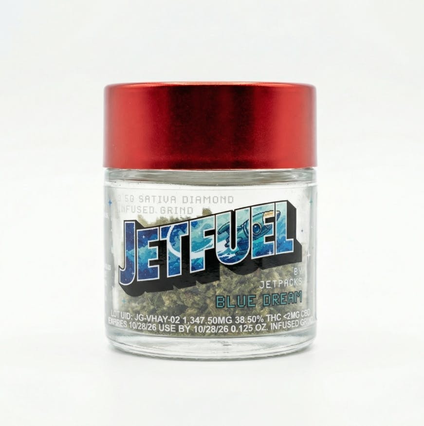 Jetpacks | Blue Dream | Infused Ground Flower | 3.5g