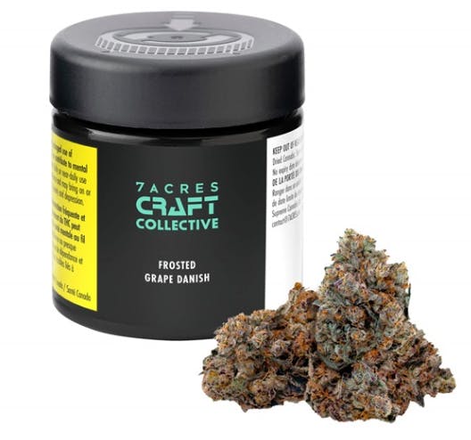 7Acres - Craft Collective: Frosted Grape Danish 3.5g