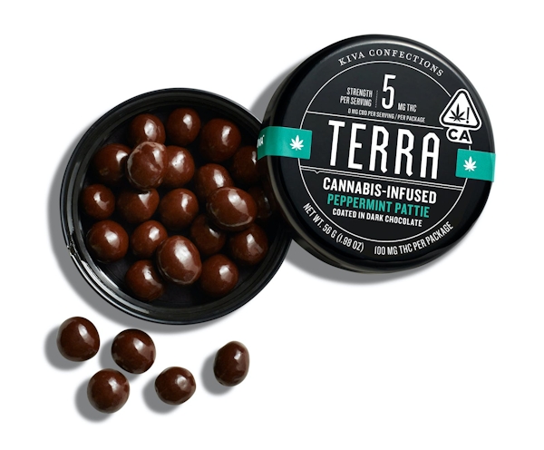 Peppermint Pattie Chocolate Bites |  Terra Bites
