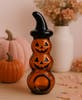 LuvBuds | 4.5" Stack O'Lantern Pipe, Pumpkin Color