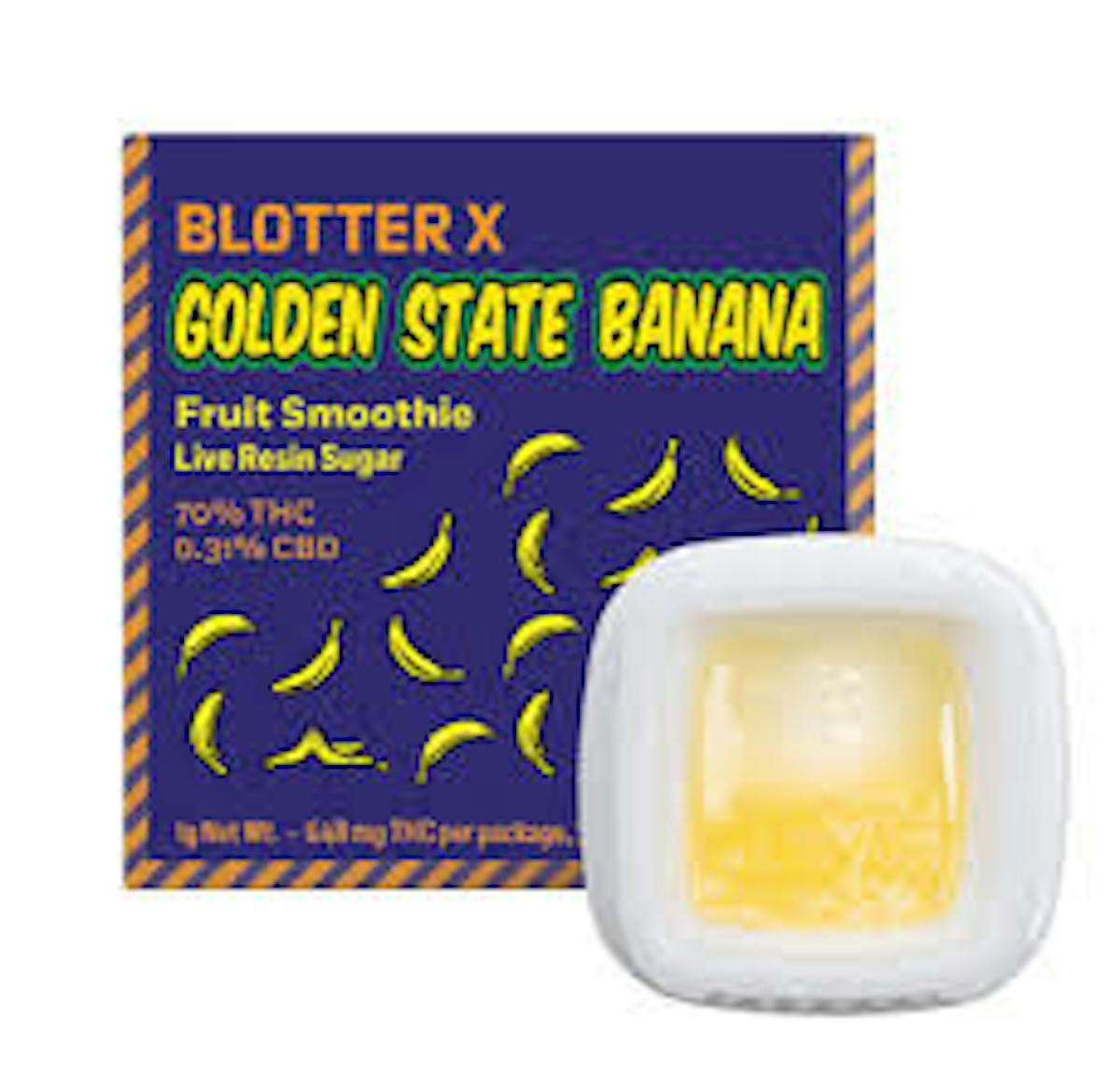 Image of Banana Fruit Smoothie Live Resin Sugar