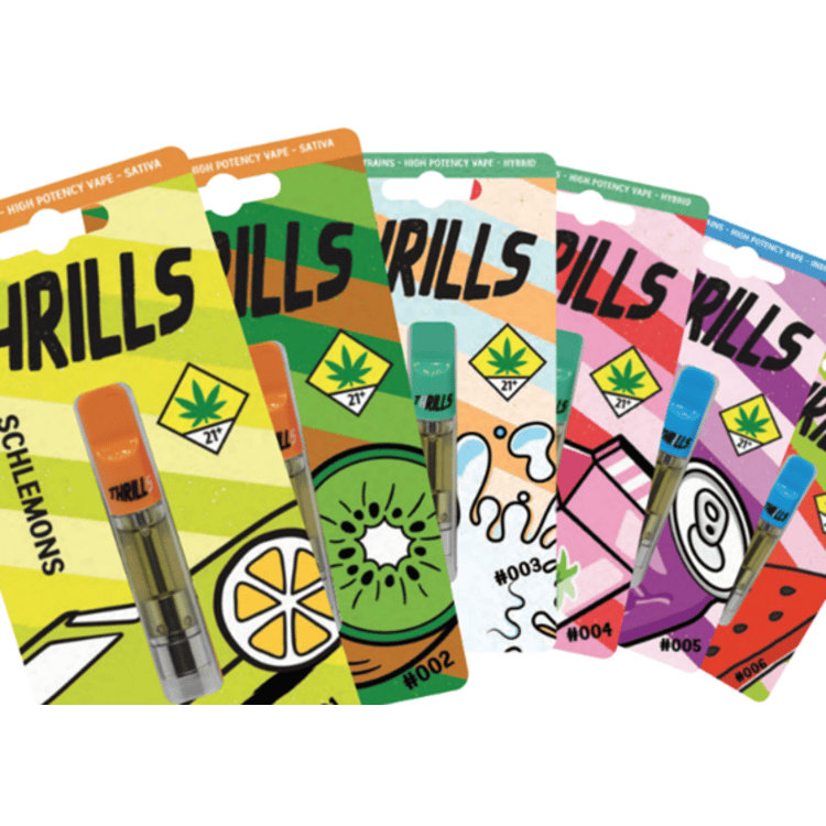 Thrills: Tropicana Cookies - Distillate Strain Cartridge