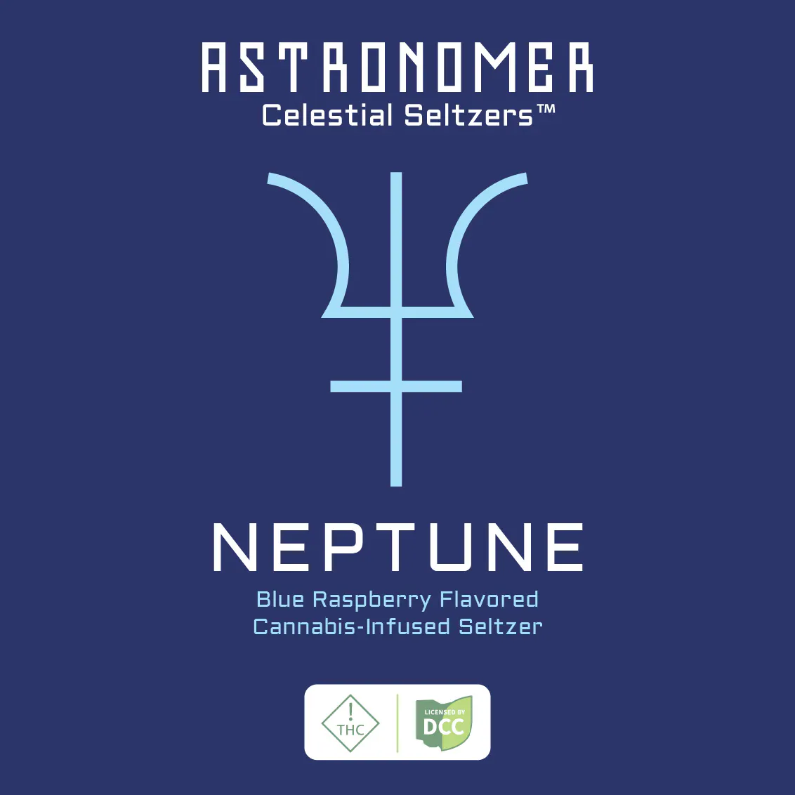 Neptune Blue Raspberry Seltzer 10mg (Hybrid) | Astronomer at