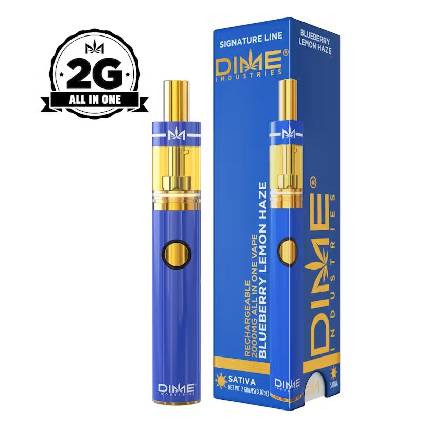 Product Dime Industries - Blueberry Lemon Haze - 2g - AIO