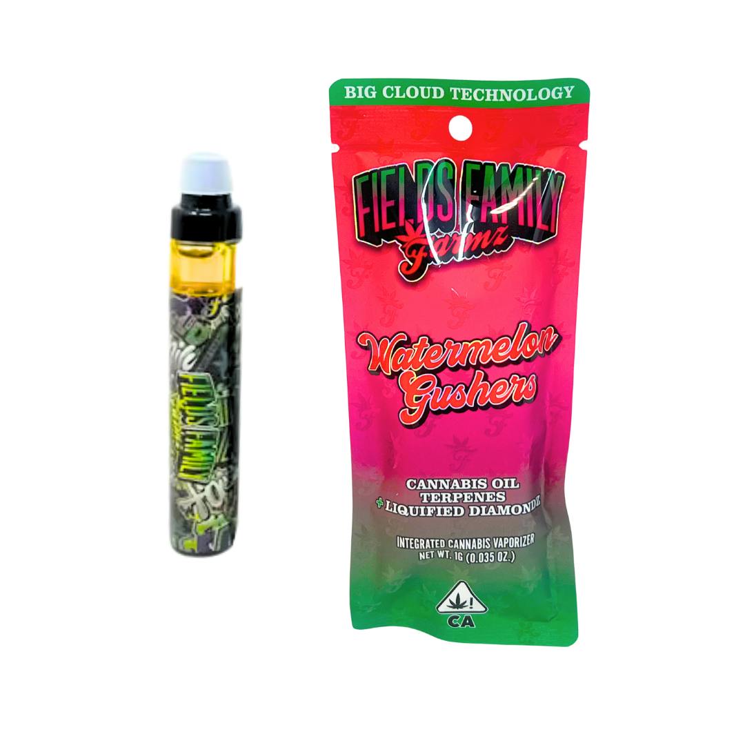 WATERMELON GUSHERS CANNABIS OIL + LIQUIFIED DIAMONDZ ALL-IN-ONE