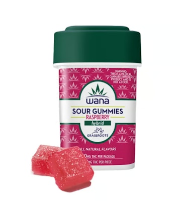 Product GR Wana Gummies - Raspberry Hybrid 100mg