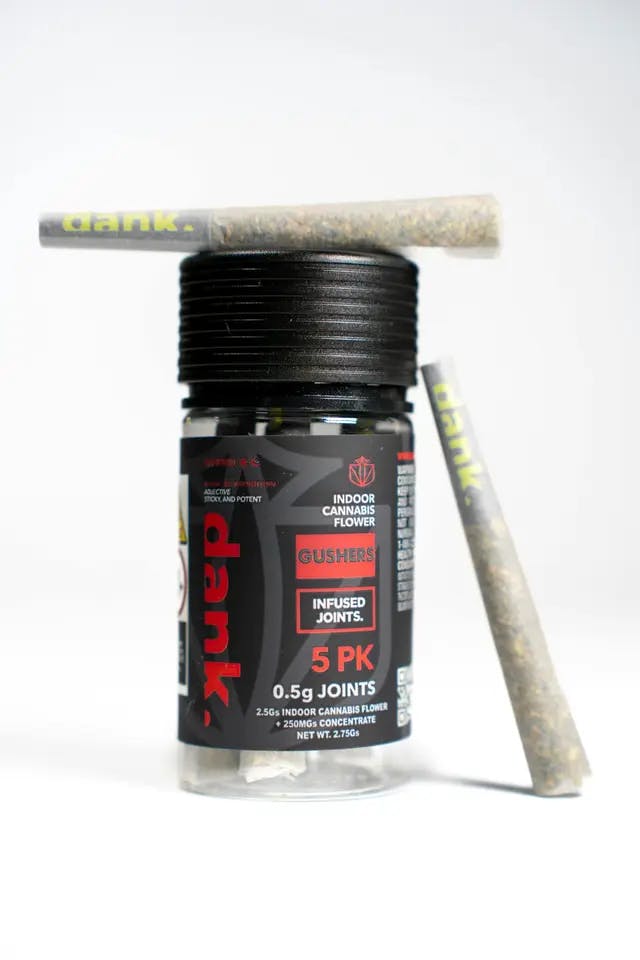 Dank. By Definition | Infused Gushers | Pre roll 5 pk | 2.75g
