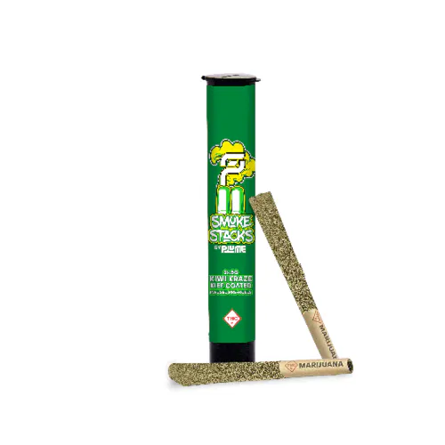 Plume | Kiwi Kraze Smoke Stack Infused Pre-Roll 2pk-1