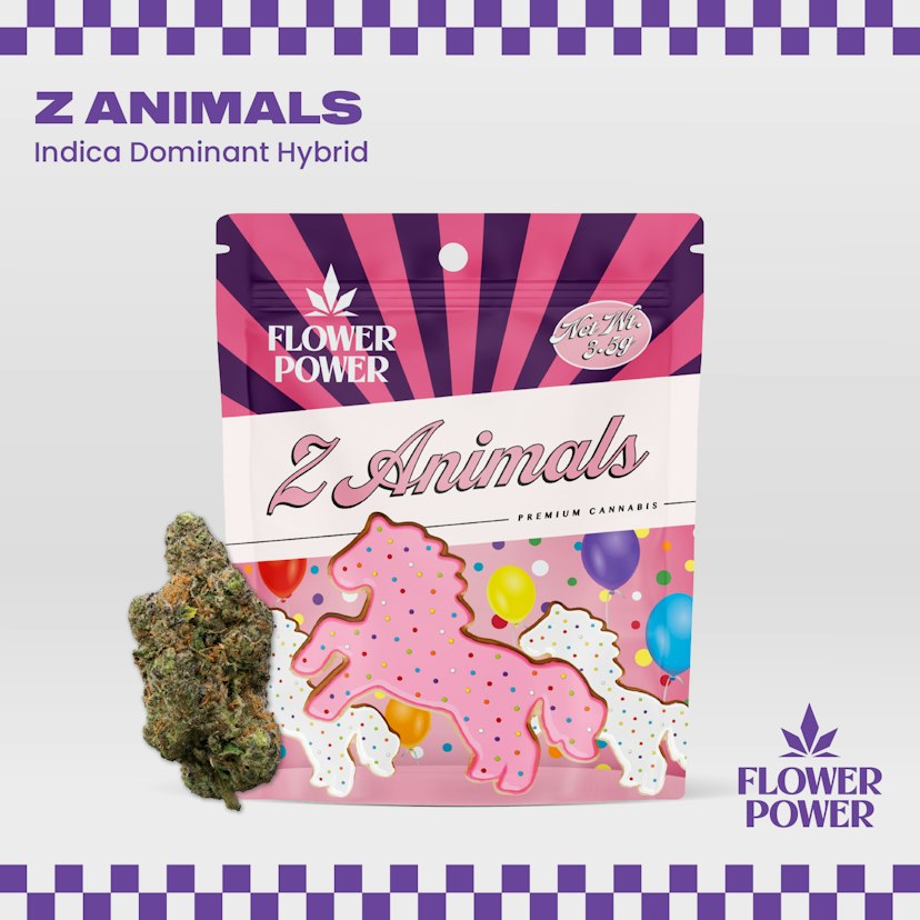 Flower Power Prepackaged Flower | Z Animals