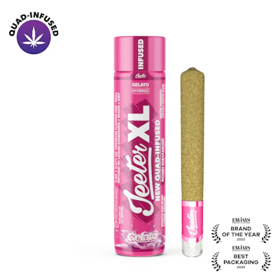 Jeeter - 2g Quad Infused Preroll - Gelato - PRE_ROLLS by Jeeter at King of Budz