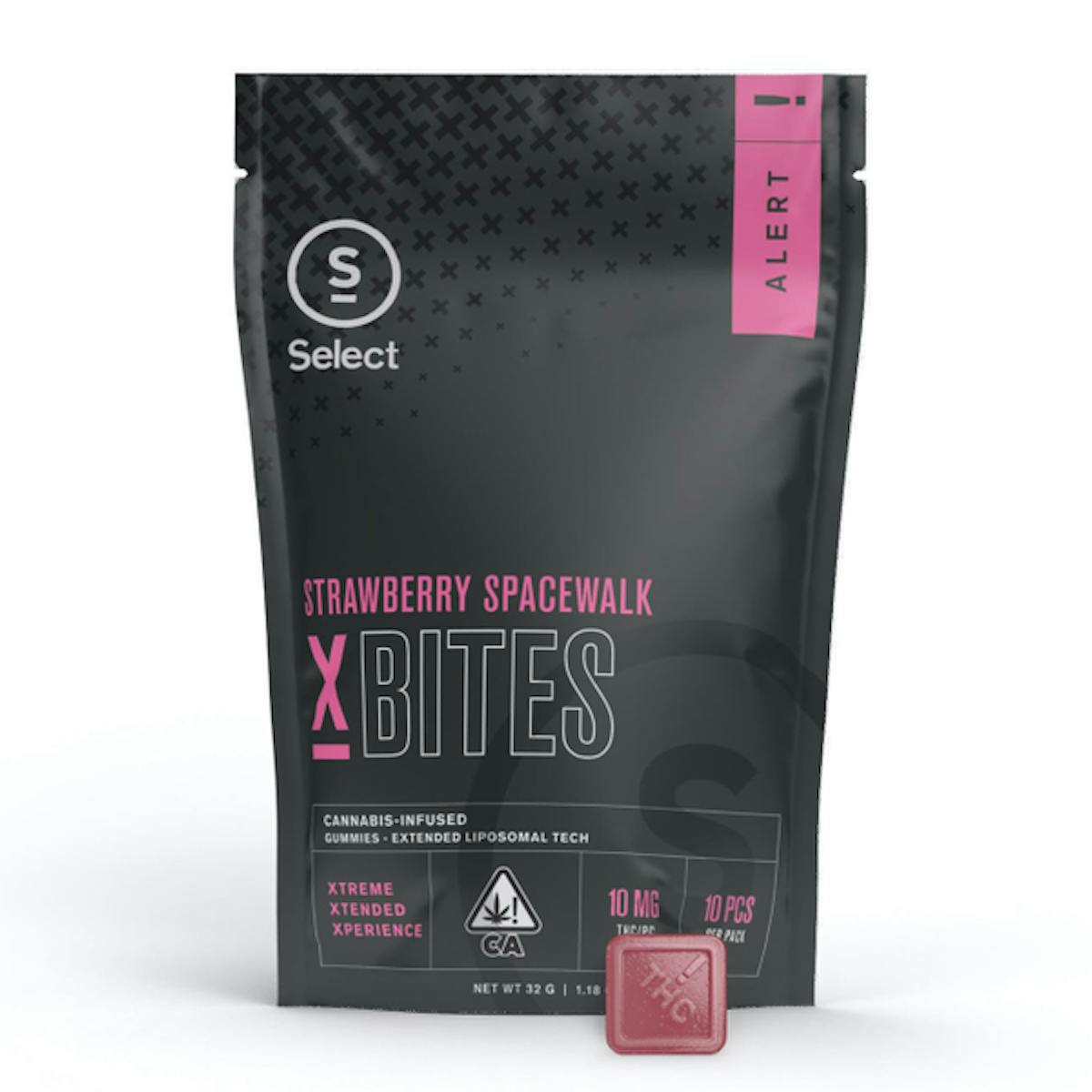 Photo of X-Bites Strawberry Supercharge Gummies 100mg 20pk