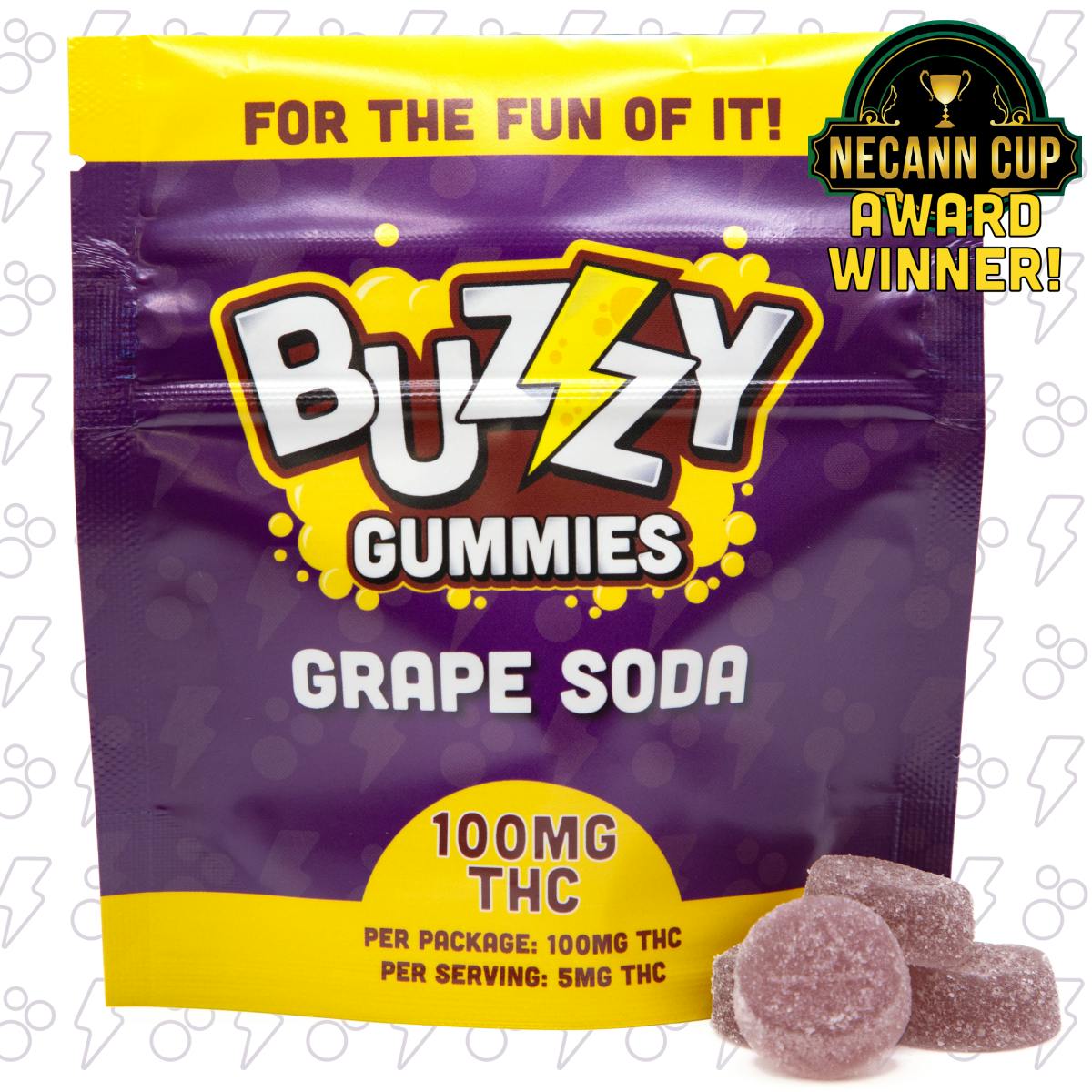 Grape | Gummies | 20pk | by Buzzy - CNA Stores