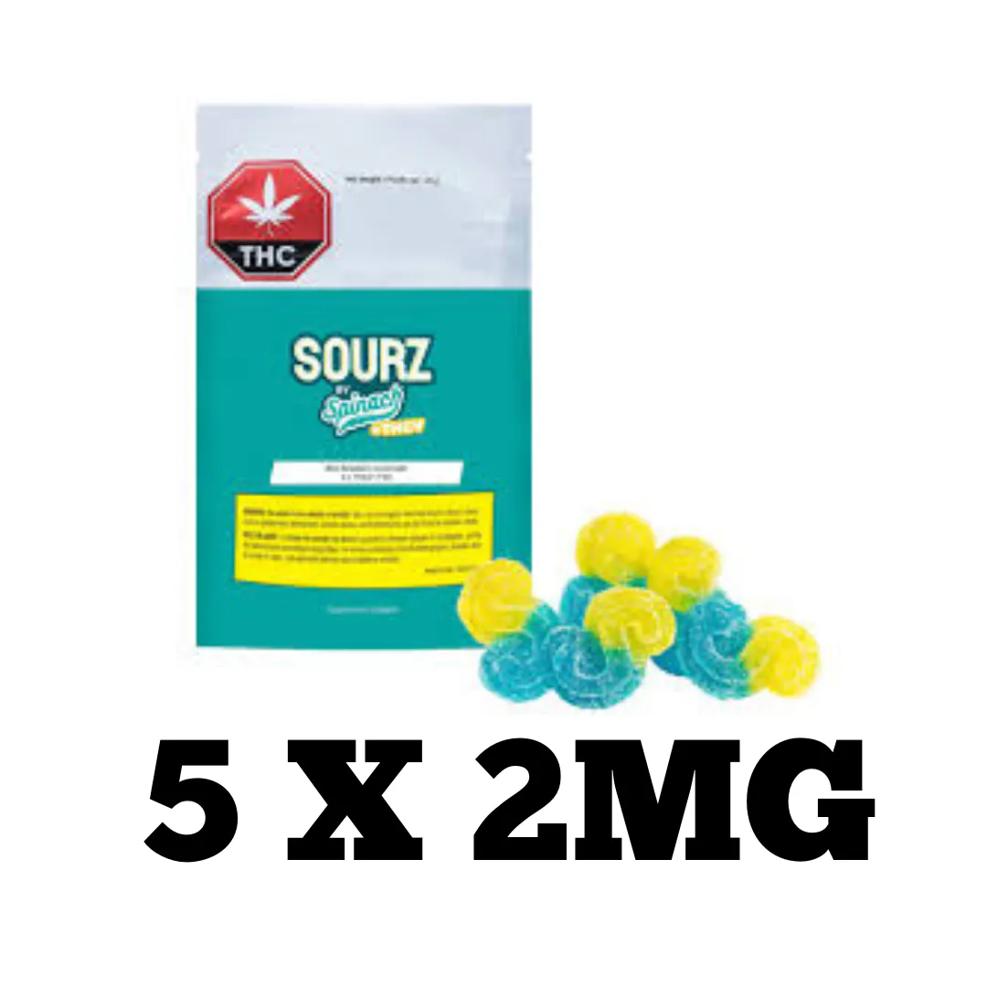 Spinach FEELZ - THC+THCV Blue Raspberry Lemonade SOURZ (Full Tilt