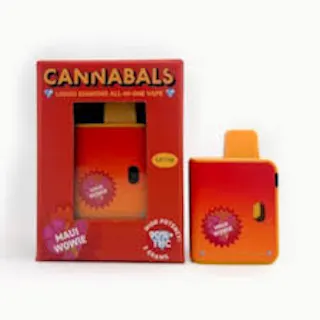 CANNABALS | MAUI WOWIE | 2 GRAM LIQUID DIAMOND AIO