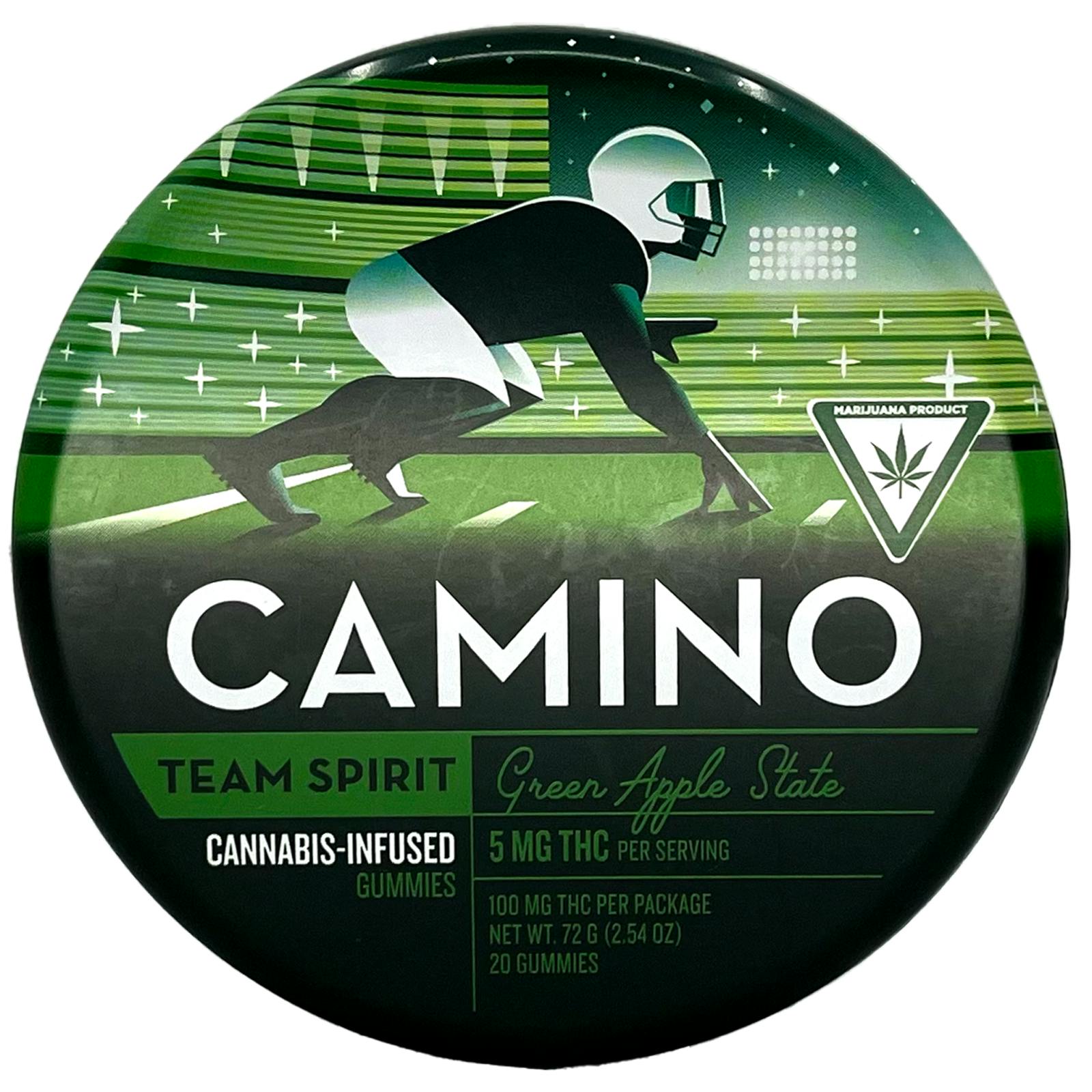 Camino | Green Apple State Hybrid Gummies | 100mg