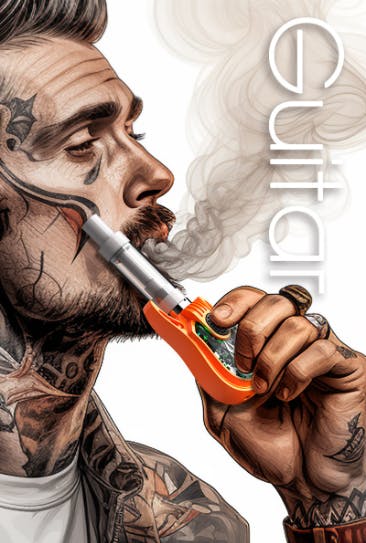 Product: Lookah | Guitar | 510 Battery - 350mAh