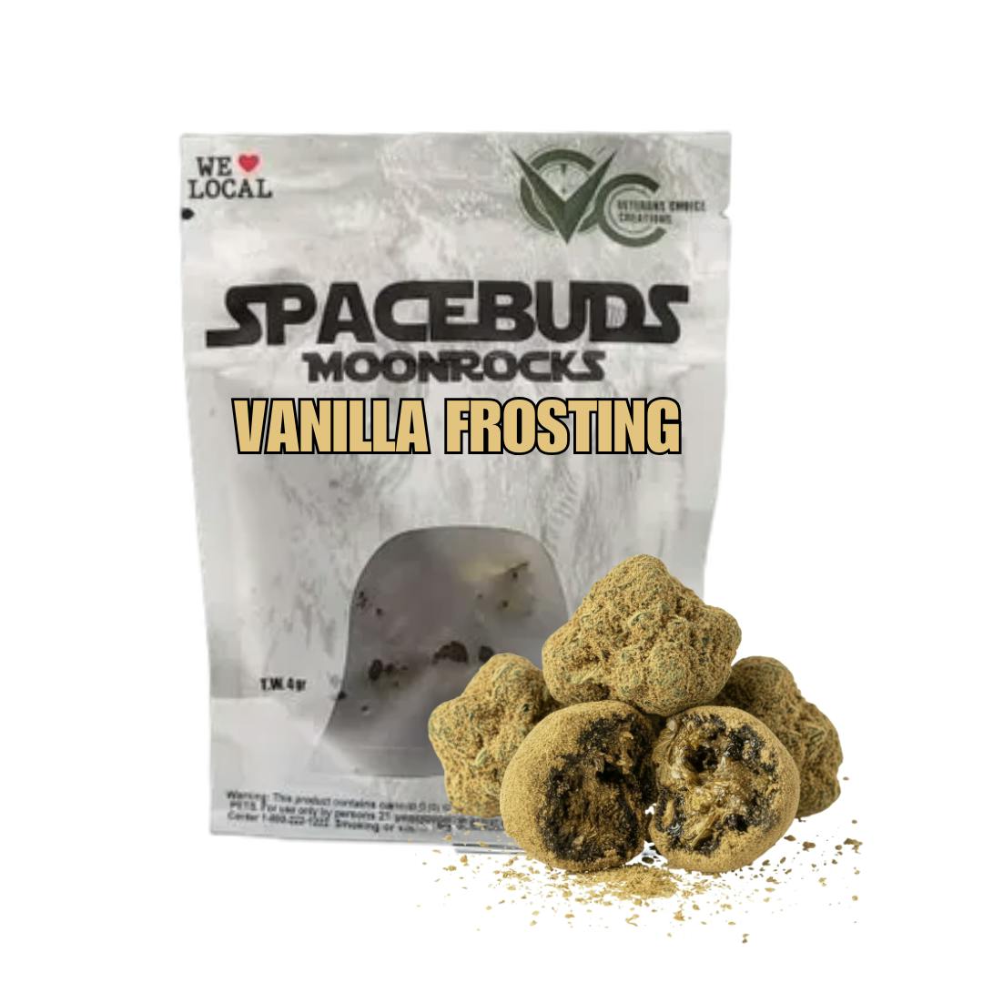 Spacebuds | Vanilla Frosting | Moonrocks | 4g
