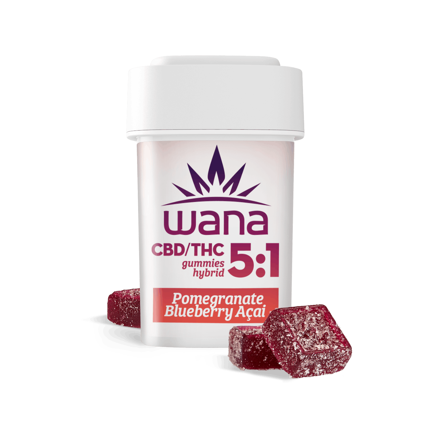Product: Gummy | Pomegranate Blueberry Acai 5:1 [20pk]