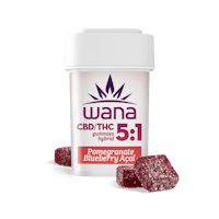 Product Pomegranate Blueberry Acai | 5:1 CBD/THC Gummies 20pk