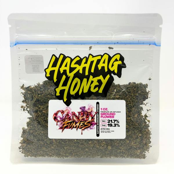 Hashtag Honey | Candy Fumes Ground Flower | 1oz Hashtag Honey