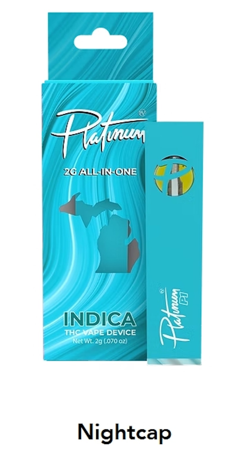 Platinum Vape Disposable | Nightcap