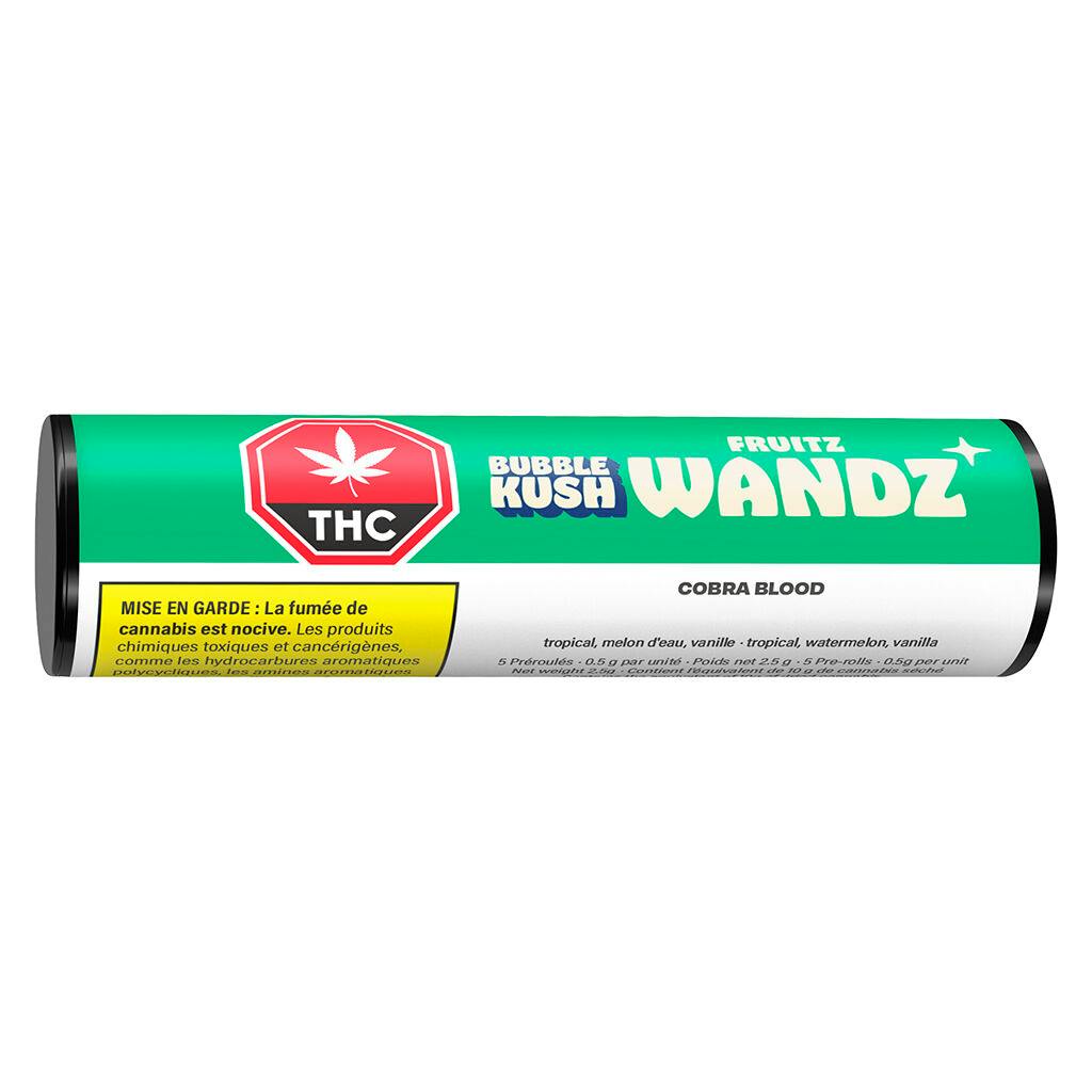 Bubble kush wandz* fruitz - cobra blood infused prjs - 5x0. 5g