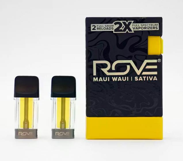 Maui Waui | 2x Melted Diamond Live Resin Vaporizer | 2.0g (Reload)-1