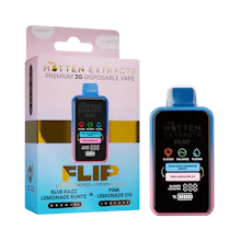 Mitten Extracts - 2g Flip Disposable - Blue Razz Lemonade Runtz / Pink Lemonade OG (H/I)