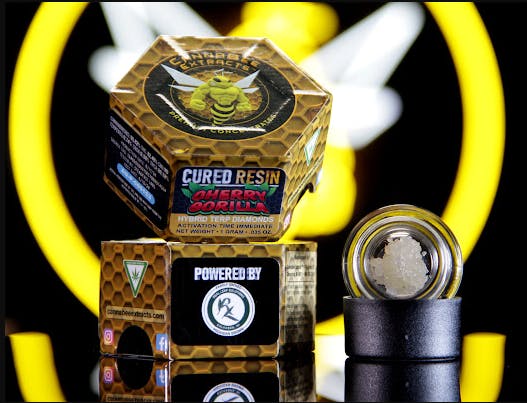 Cherry Gorilla | Cured Resin | Cannabee Extracts