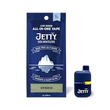 Jetty - 1g Live Rosin Disposable - Galletas OG