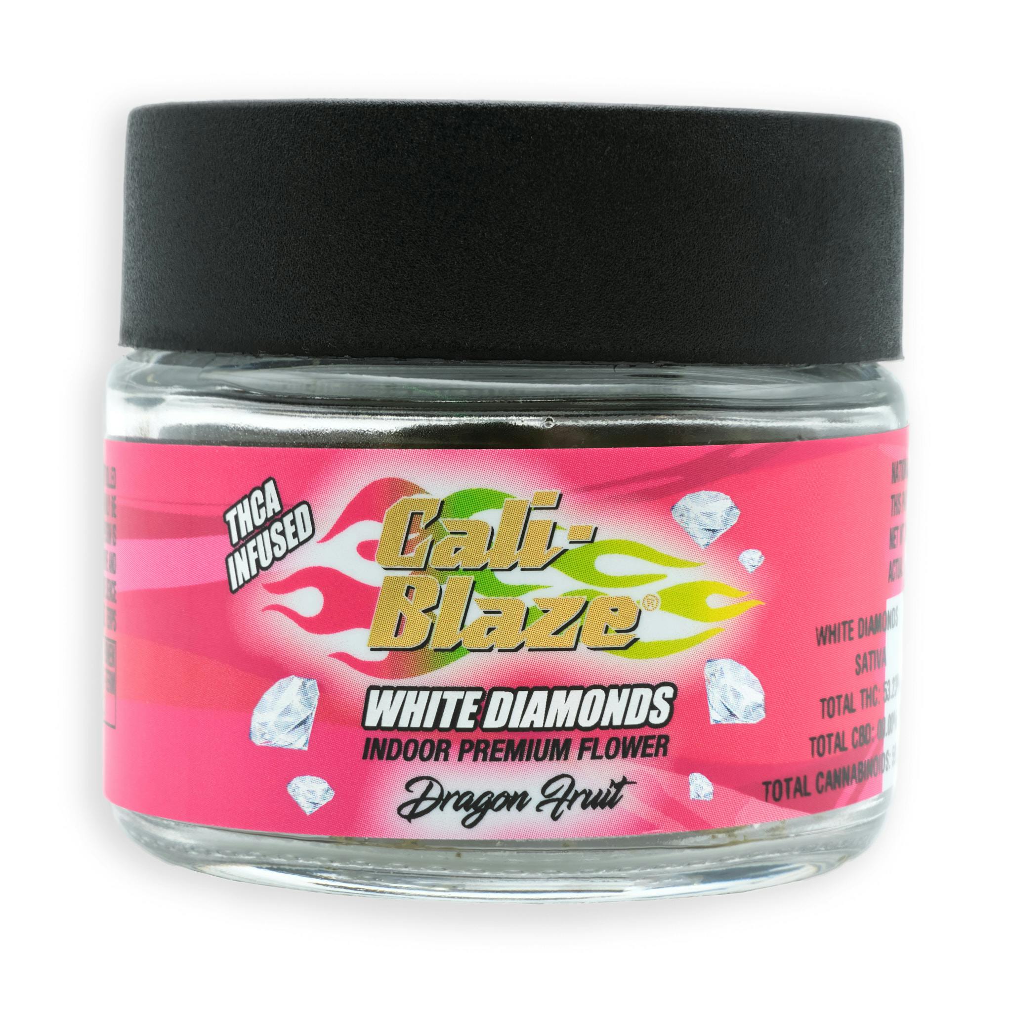 Dragon Fruit | 3.5G White Diamond Rocks Infused Flower | Wayne-Smilez