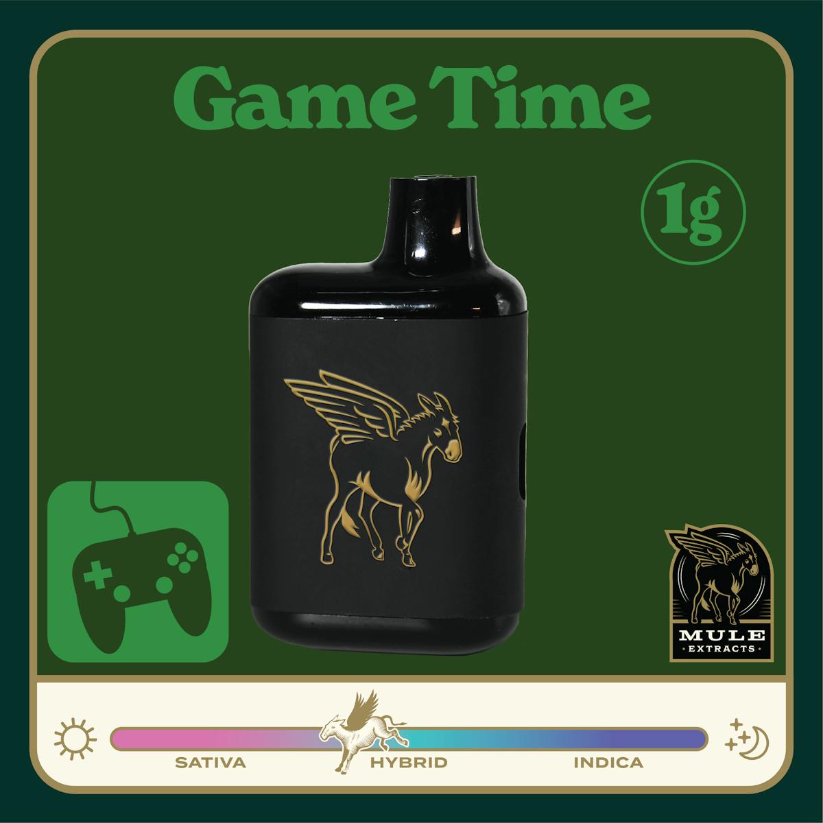 Photo of Game Time Live Resin Dank tank (Mule)