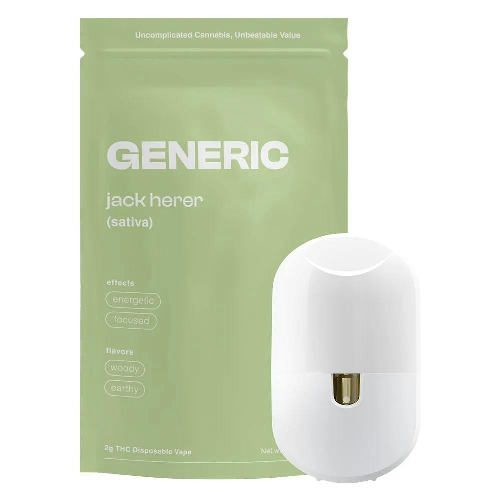 GENERIC Pen 2000mg: Jack Herer | Bridge City Collective - East Dubuque