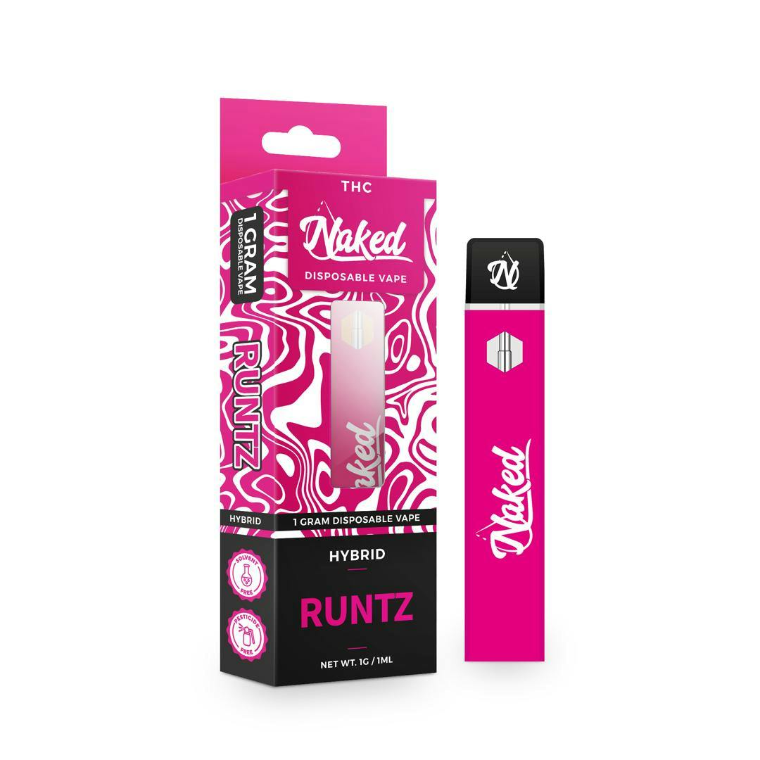 Product: Naked Extracts | Disposable Vape - Runtz - 1g
