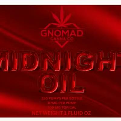 Gnomad Lube | 100mg | Midnight Oil